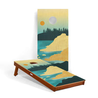 Elakai Grand Teton National Park Mahogany Pathfinder Cornhole Boards