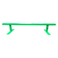6ft Green Monster Flat Skateboard Rail by OC Ramps