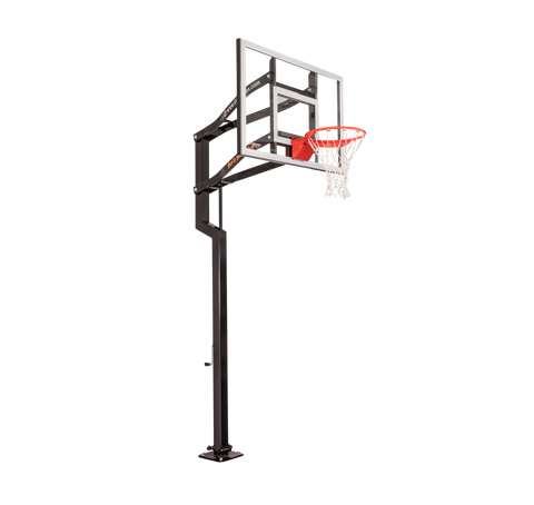 Image of Contender 54" Goalsetter In Ground Basketball Hoop - Glass Backboard