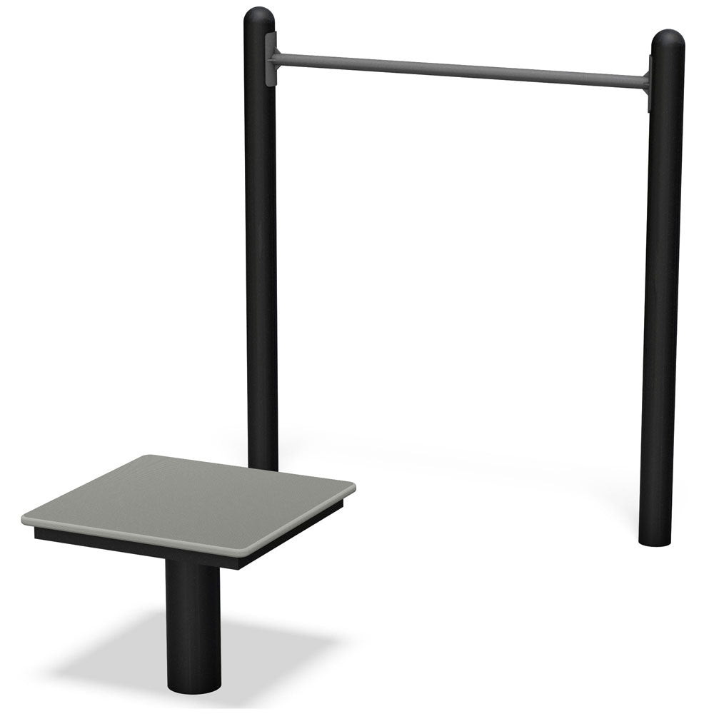 ActionFit outdoor fitness equipment lifestyle shot - FitTech Series