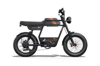 Riding Times GT33 single battery cargo electric bike - right side view