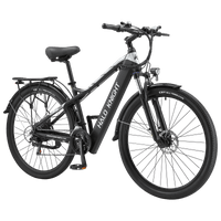 HALO KNIGHT H02 48V 750W Electric Bike in Black - full side view