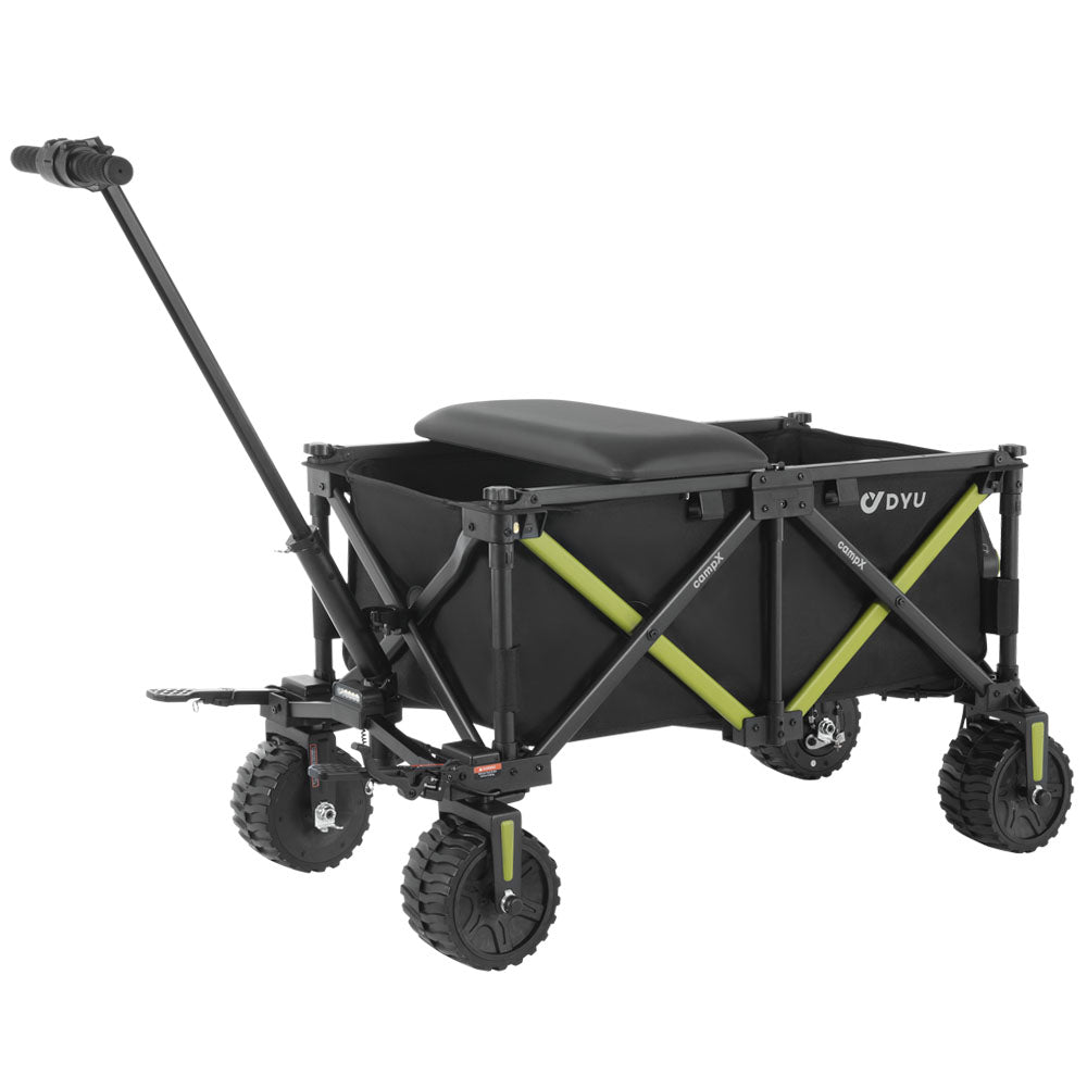 DYU CampX Foldable Electric Wagon - detail view angle 7