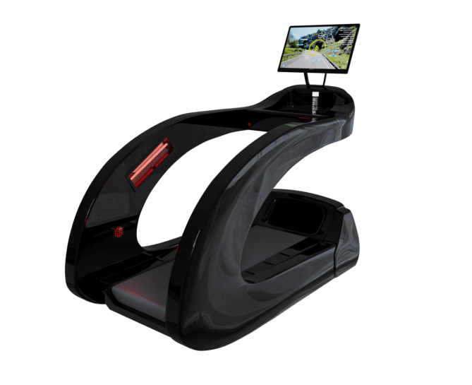 Cryonick InfraRunick commercial infrared treadmill - front view
