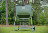 Steel Outdoors 1000 LB Capacity Tank Automatic Spin Feeder