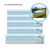Partymachines All-in-one Backyard Foam Pit with 120 FOAM POWDER PACKS