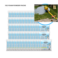 Partymachines 80 Foam Powder Packs with Foam Inflatable Bubble Unit