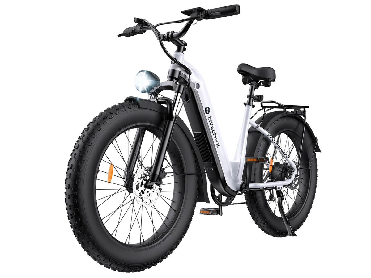 isinwheel U8 Ultra Electric Bike specification callout graphic