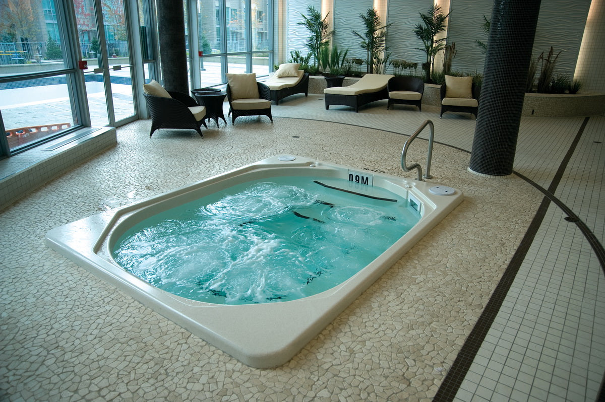 HydroTher H-1100C 11 Person Commercial Hot Tub - top view