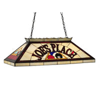 Meyda Joe's Place Personalized 39-inch Oblong Billiard Pendant - hero shot