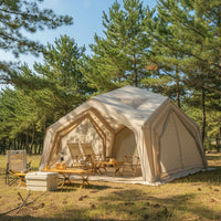 Coody AirTent Hub Shelter Beige Inflatable Tents for Camping (2-6 Person)