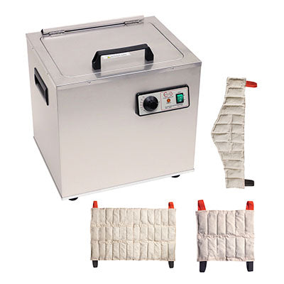 Relief Pak 6-Pack Stationary Moist Heat Heating Unit 110V with included heat packs