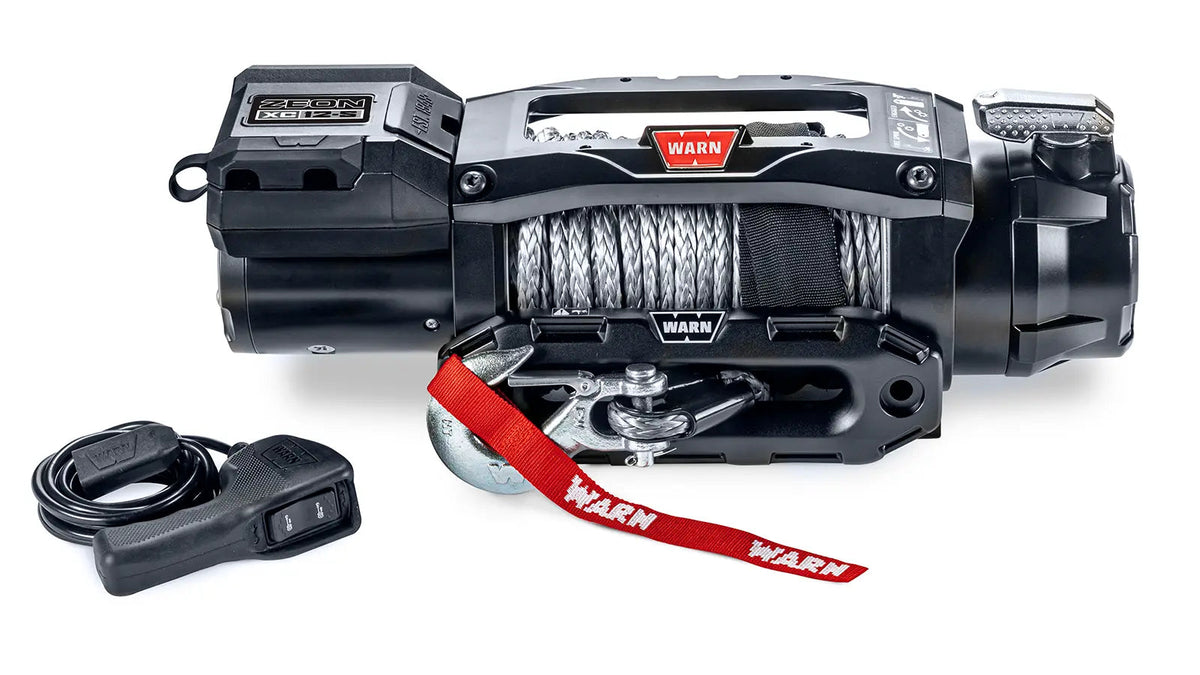 WARN ZEON XC 12-S 12,000 lb synthetic rope winch - main product view