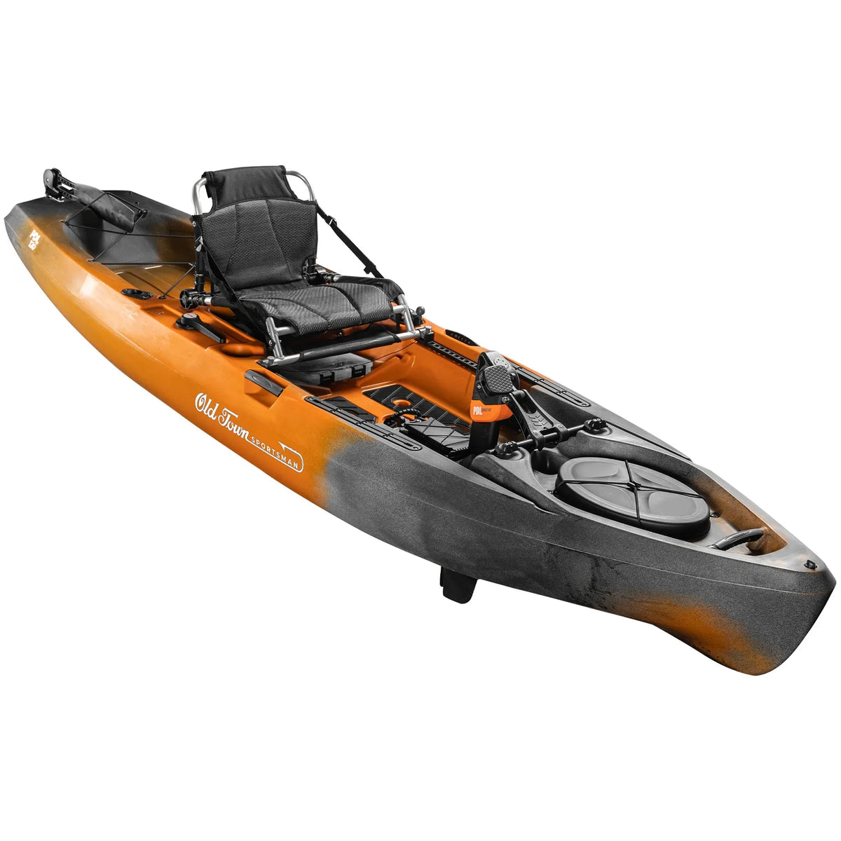 Old Town Sportsman PDL 120 Pedal Fishing Kayak - Ember Camo hero shot