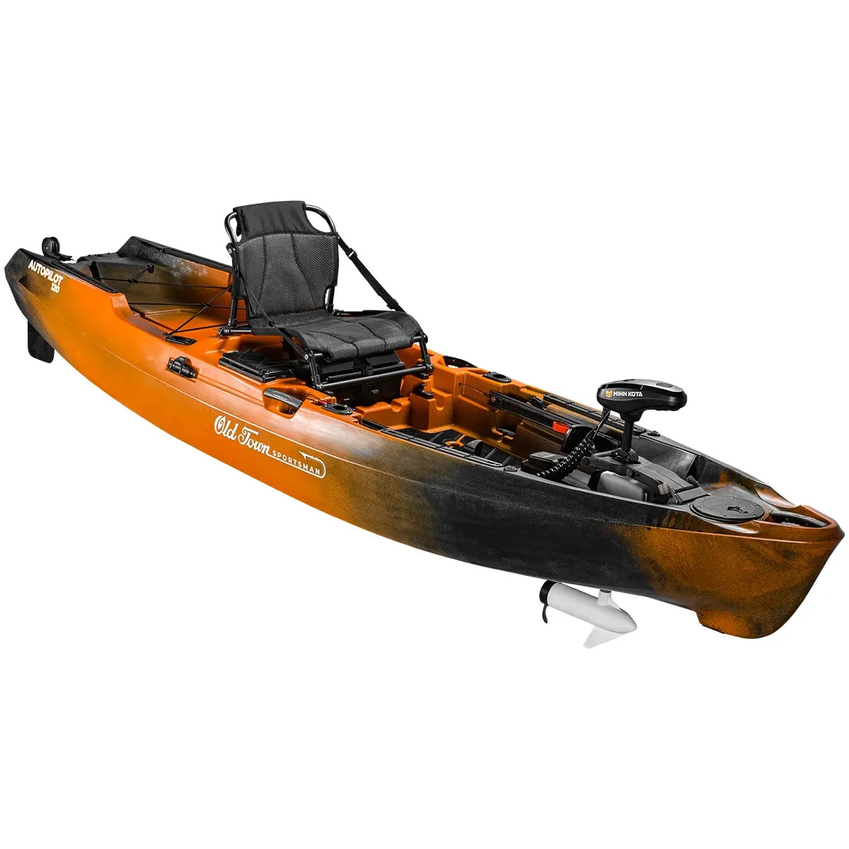 Old Town Sportsman AutoPilot 120 motorized fishing kayak - hero shot