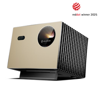AWOL Valerion Pro 4K RGB Triple Laser Projector - 2500 Lumens, Gold