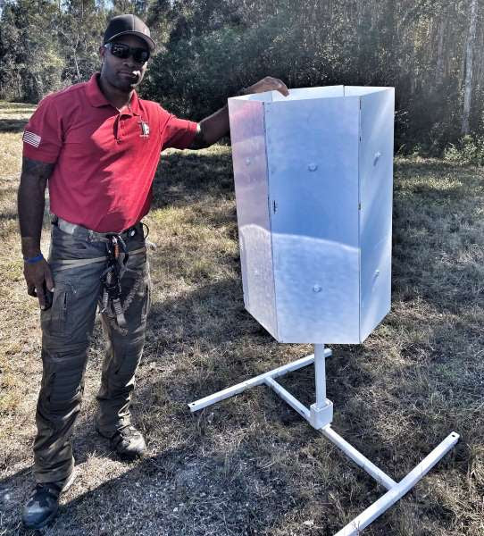 MGM Targets Aerial Engagement Target (AET) - 3D steel rifle target hero shot
