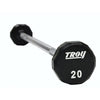 12-Sided 20-110lb Urethane Straight Barbell Set by Troy Barbell