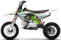 TrailMaster MK125ES dirt bike seat height and ergonomics