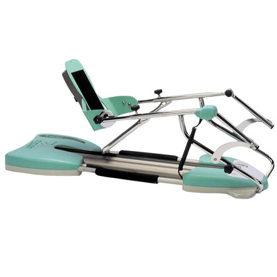 Kinetec Spectra Essential Knee CPM machine with basic hand control - full unit view