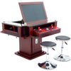 Elegant Tilt Cherrywood Cocktail Arcade Machine by Creative Arcades