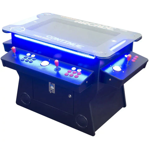Image of 3-Sided Tilt Cocktail Table Arcade Machine With 5200 Games by Creative Arcades