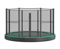 14ft Round Akrobat Primus Flat In-Ground Trampoline