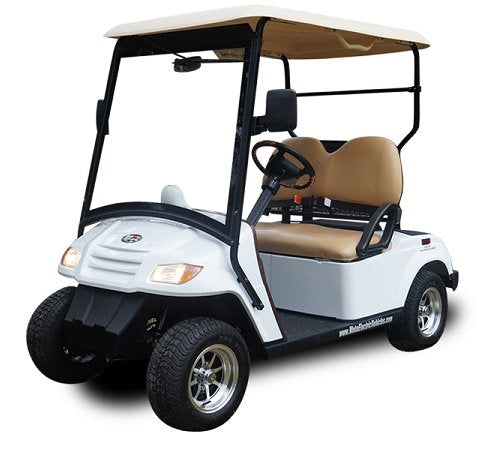 MotoEV Electro Neighborhood Buddy 2 Passenger Street Legal Golf Cart - full view