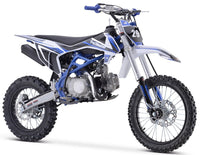 TrailMaster TM29 125cc Dirt Bike large frame with electric start, side profile view