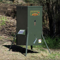 Texas Hunter DF300AL Fish Feeder 175 lb. fish feed 300 lb. corn capacity with adjustable legs - main view