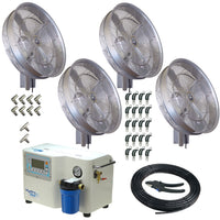 Hydro Mist Four Fan 24 Inch ProMist 75 Package - 1000 PSI