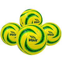 Voit 12 PACK Tempest FIFA QUALITY Liga MX Soccer Balls - Size 5 | Yellow & Green