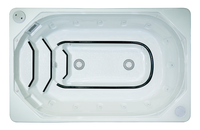HydroTher H-1200C 12 Person Commercial Hot Tub - overhead view