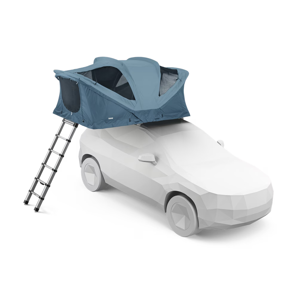 Thule Approach 2 S softshell rooftop tent in Dark Slate - front view