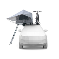Thule Foothill 2 two-person soft-shell rooftop tent in Agave Green - hero view