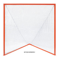 Champion Sports Pro Collegiate Lacrosse Goal in Orange - 6ft x 6ft regulation size