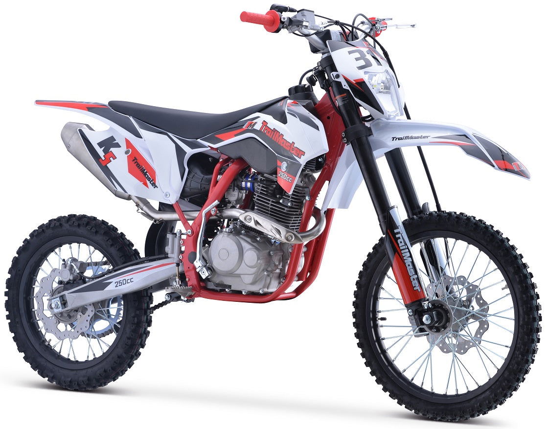 TrailMaster TM31 250cc Dirt Bike side profile view