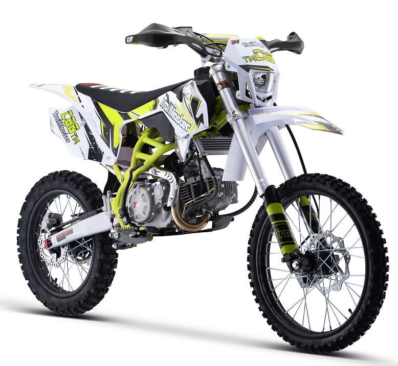 TrailMaster C60 160cc Dirt Bike front three-quarter view