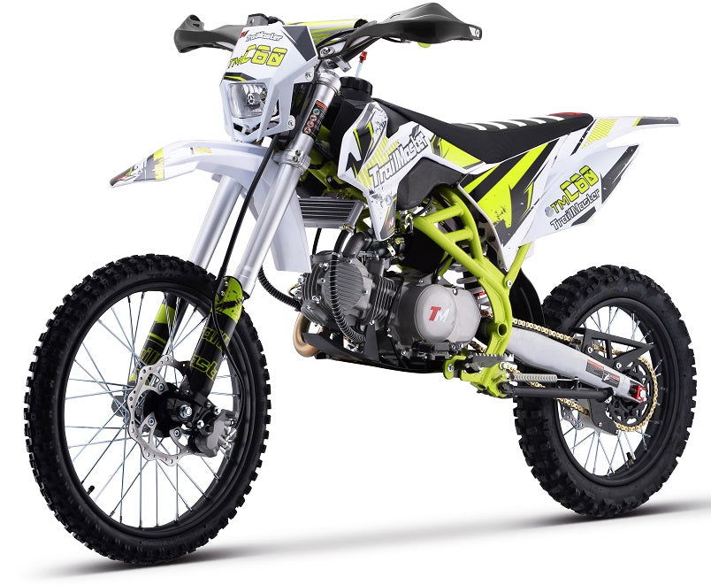 TrailMaster C60 160cc Dirt Bike knobby rear tire detail