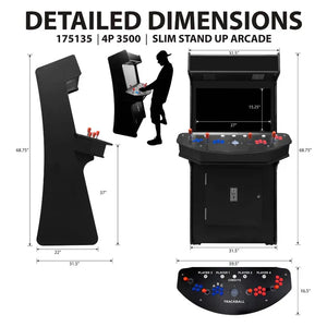 Sniper Arcade Machine by Creative Arcades - Sniper 6.0 Light Blaster Stand Up Arcade