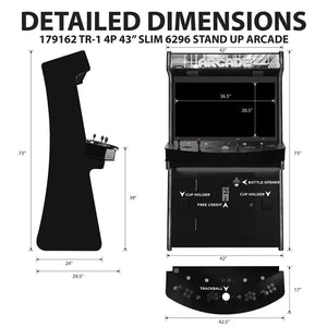 TR-1 Stand-Up Classic Arcade by Creative Arcades