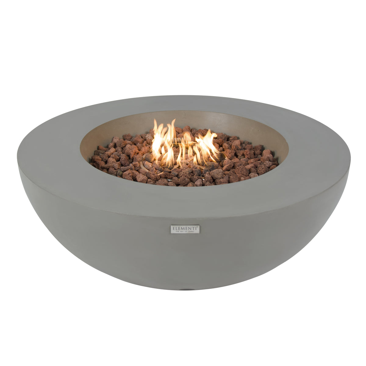 Elementi Lunar Bowl fire pit primary view