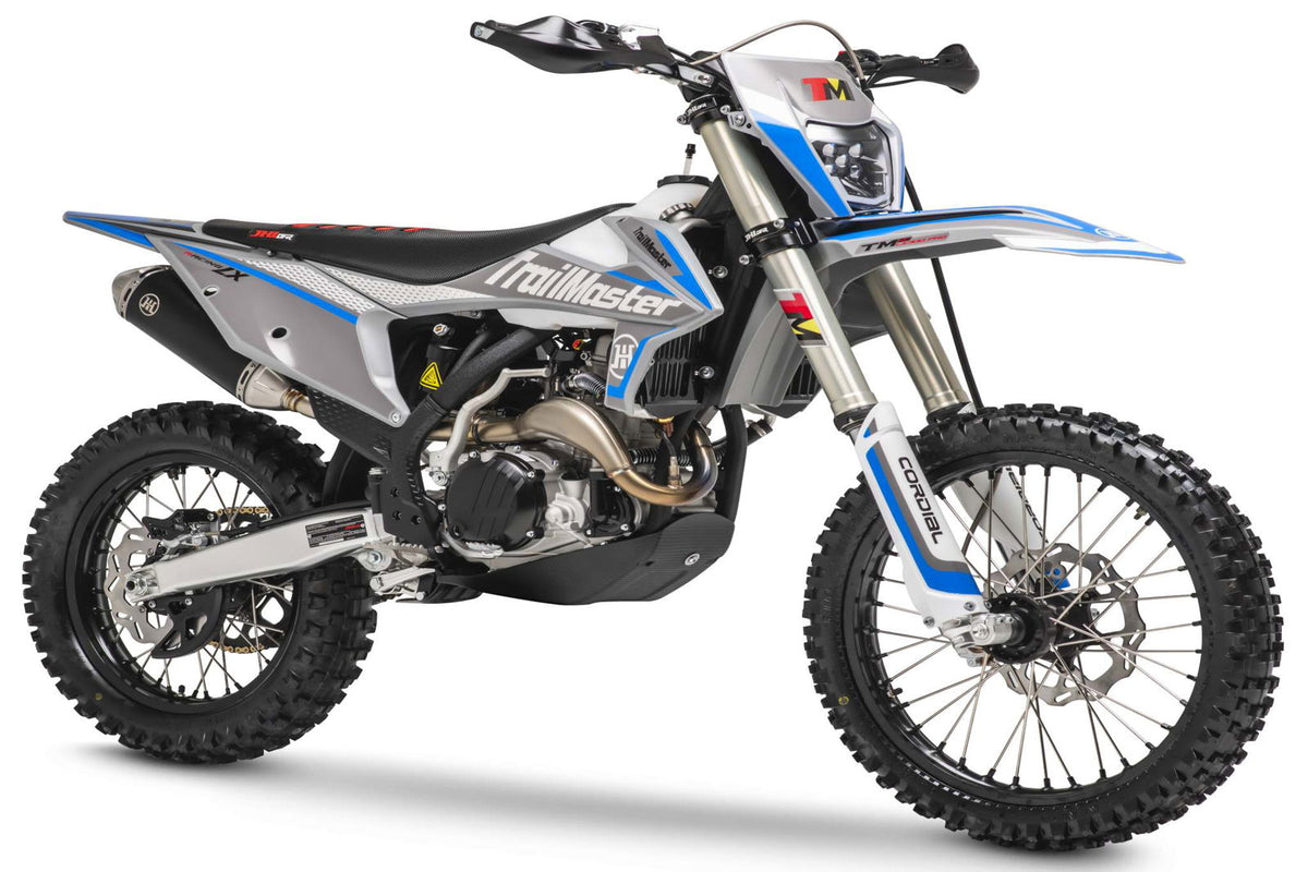 TrailMaster LX300-Pro Dirt Bike front angle view
