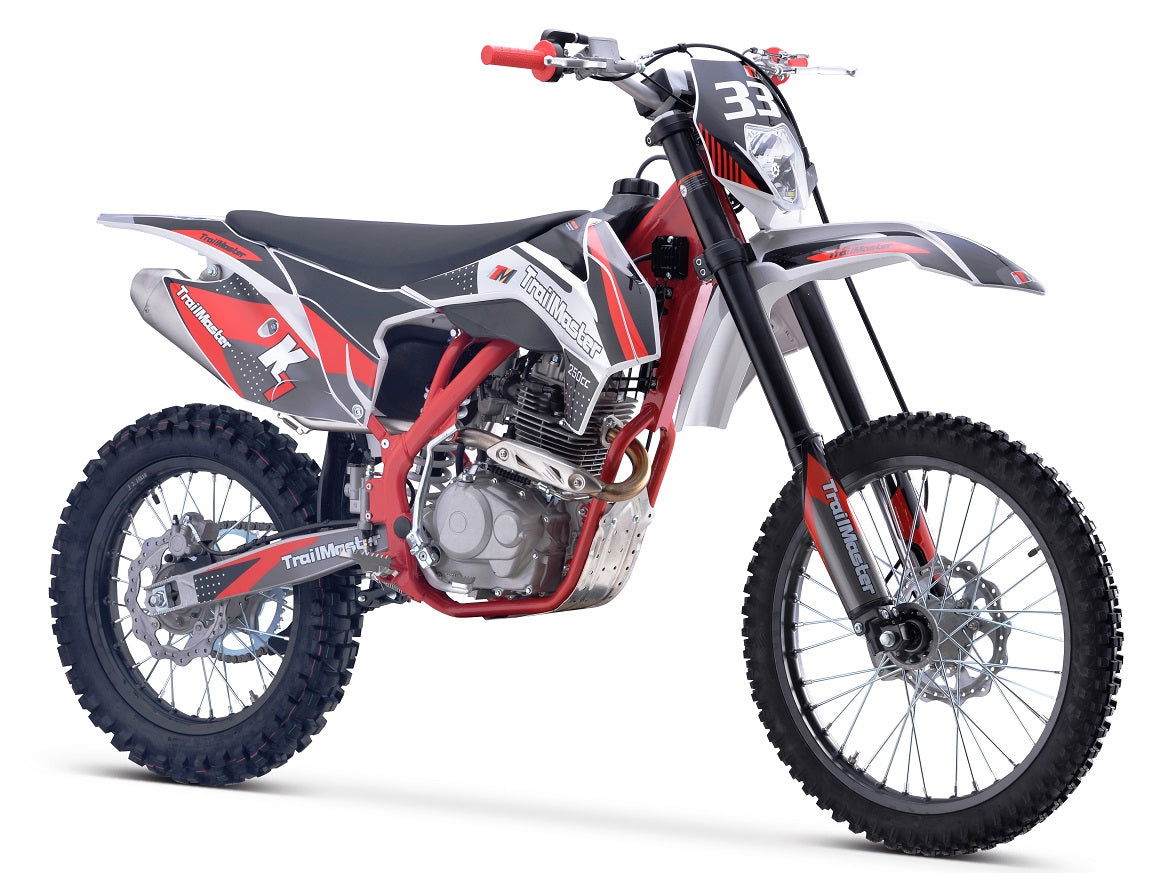 TrailMaster TM33 250 Dirt Bike full side view