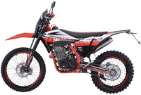 TrailMaster TM35X dirt bike front angle view