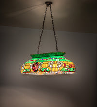 Meyda Tiffany Pool Shark 42 inch oblong stained glass billiards pendant light - hero view