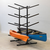 G-Watersport 8-Level Freestanding Storage Rack for Kayaks & SUPs