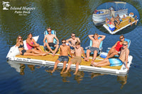 Island Hopper Elite Class Patio Dock 15′ Floating Platform