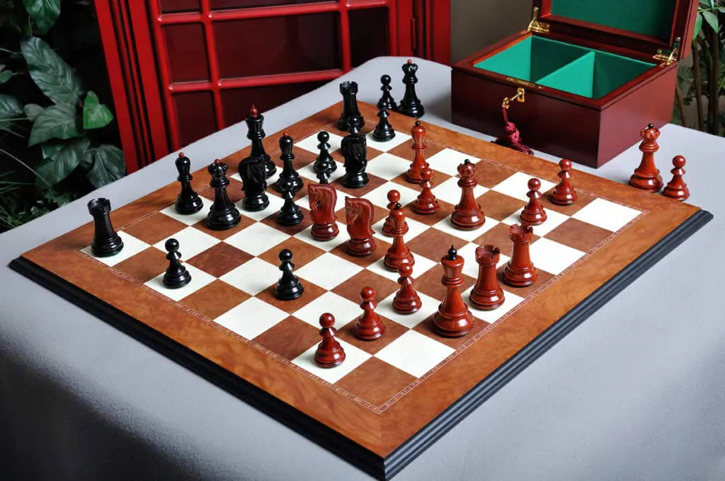 Zagreb '59 Series Prestige Chess Set, Box and Board Combination - full view