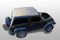 DV8 Offroad Fastback Hardtop for Jeep JK 2-Door - rear angle view